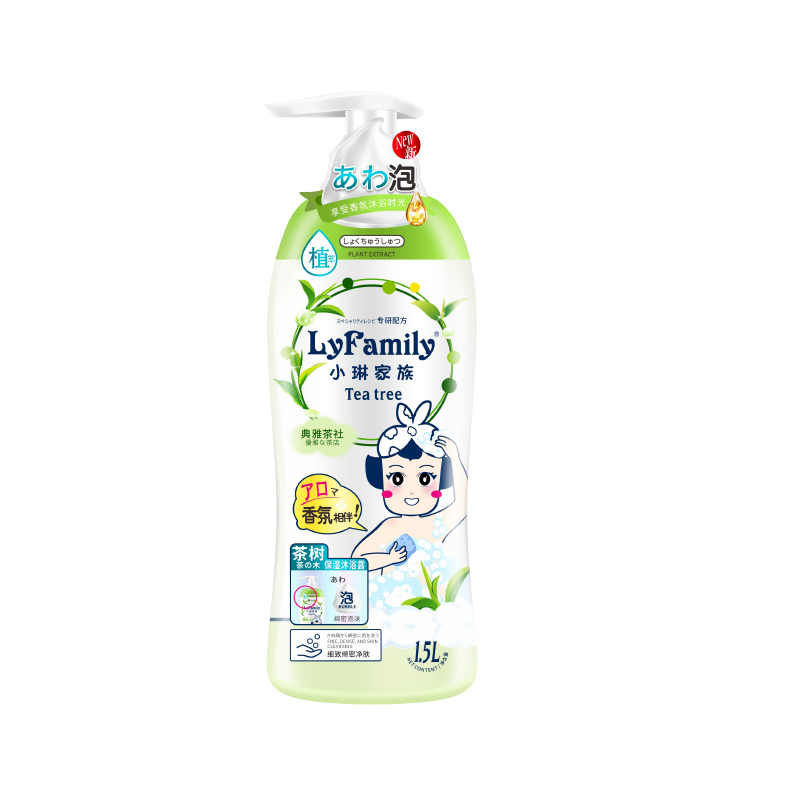 LyFamily Tea Tree Moisturizing Shower Gel