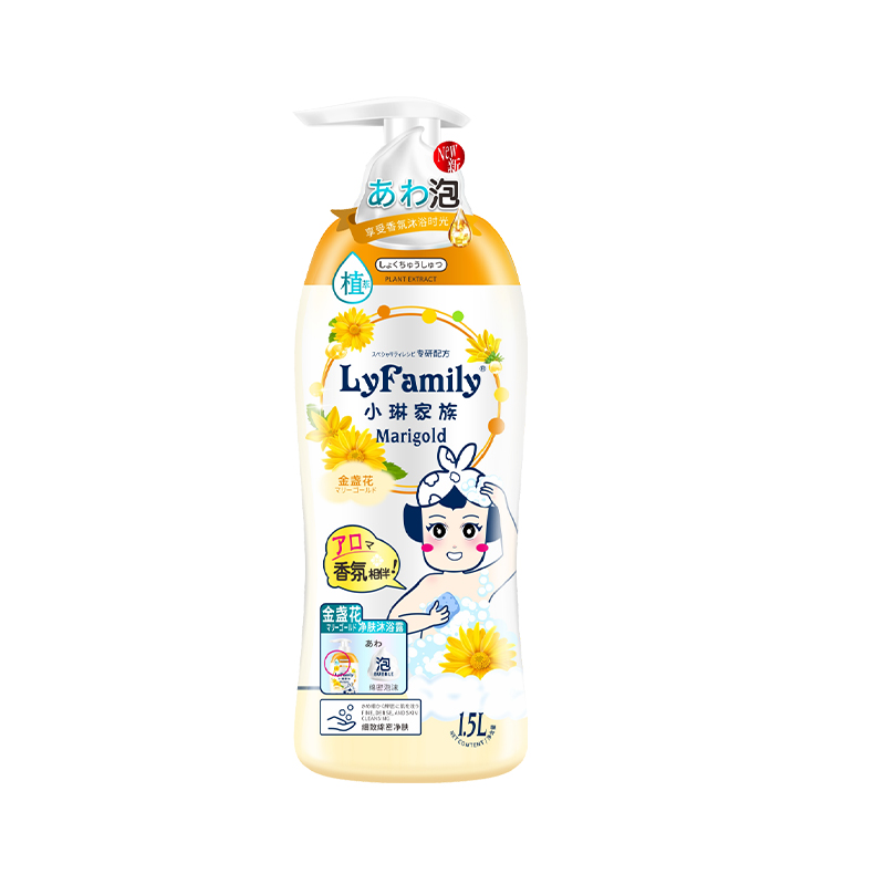 LyFamily Calendula Cleansing Shower Gel