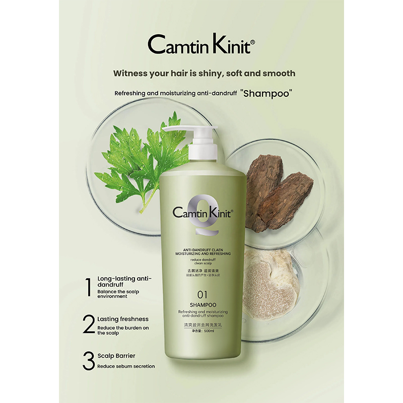 Camtin Kinit Fresh And Moisturizing Anti-Dandruff Shampoo