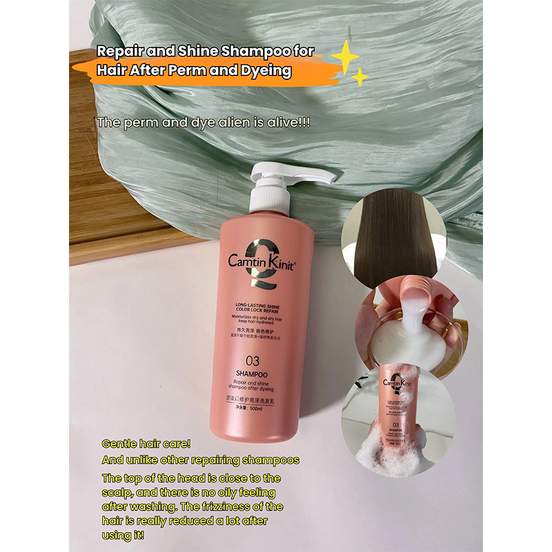 Camtin Kinit Repair And Shine Shampoo for Hair After Perm and Dyeing