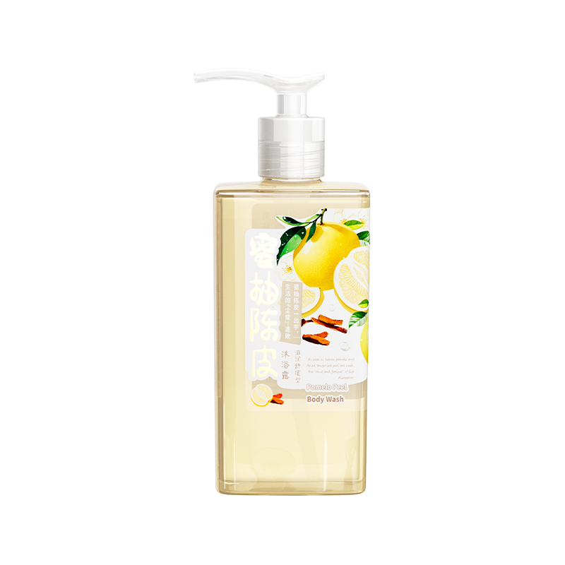 Honey Pomelo and Tangerine Peel Shower Gel (Moisturizing and Soothing)