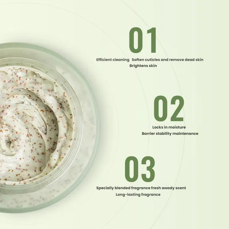 Buzhilin Sea Salt Green Tea Fragrance Body Scrub