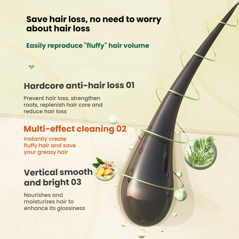 Buzhilin Herbal Anti-Hair Loss Strengthening Root Shampoo