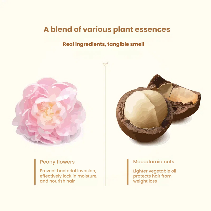 Buzhilin Peony Glossy and Firming Hair Cream
