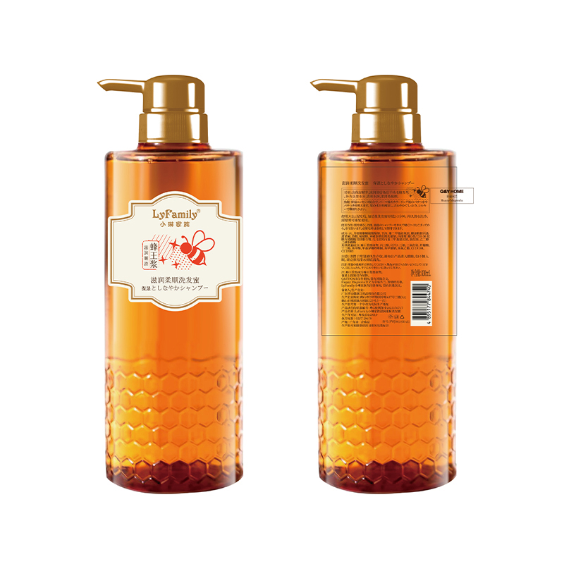 How does Royal Jelly Moisturizing and Softening Shampoo balance cleansing power and softening properties?