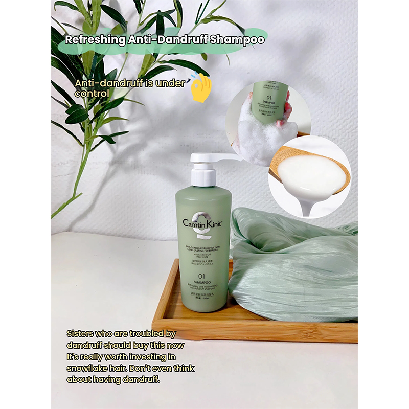 Will a strong cleansing effect from a fresh and moisturizing anti-dandruff shampoo cause dry scalp?