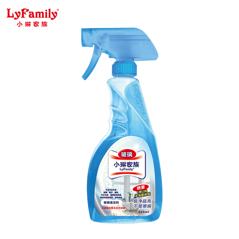 How does a glass cleaner restore clarity to your vision?